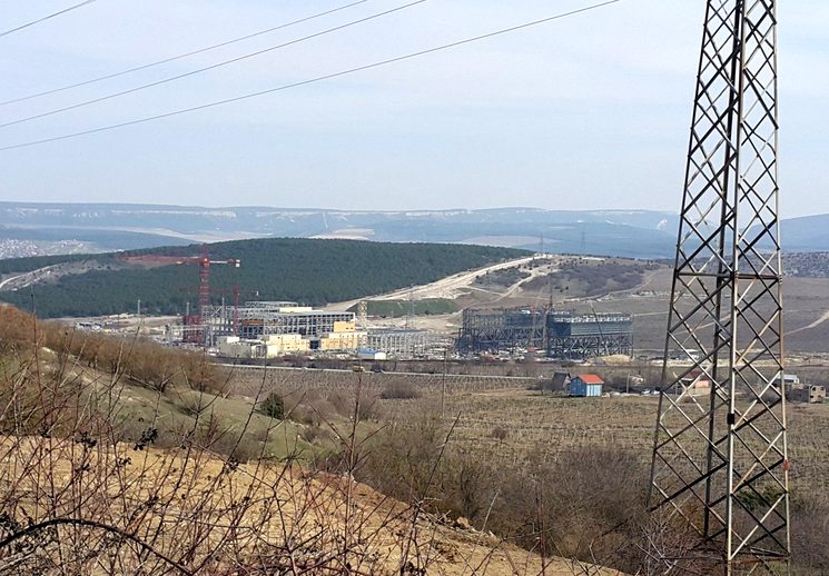 Строительство электростанций в Крыму