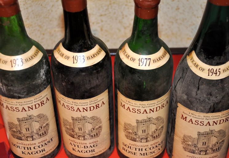 Легендарные крымские вина Массандры
